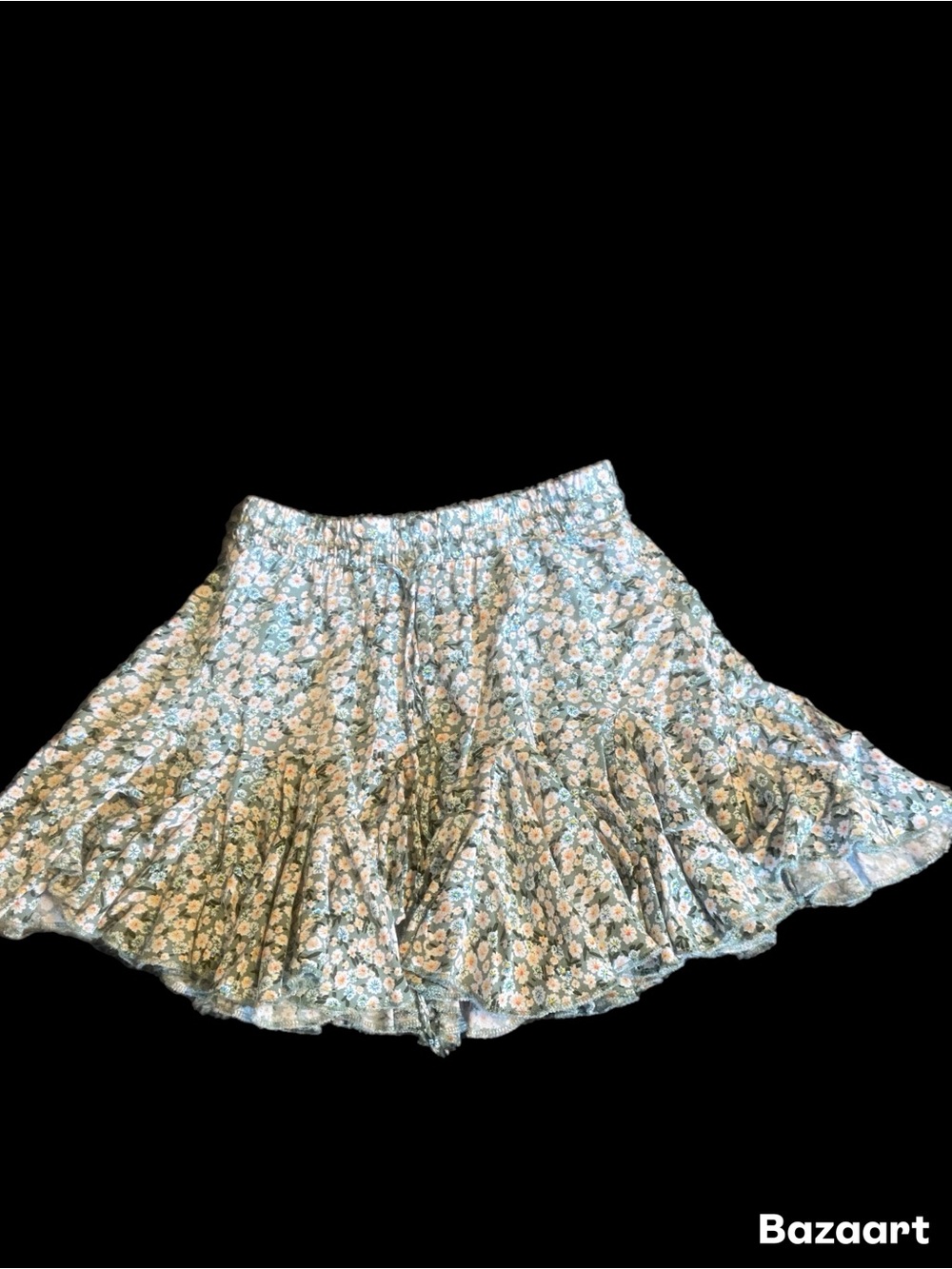 Floral Tiered Mini Skirt - Aeropostale